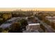 Aerial view of city skyline and surrounding area at 2479 Peachtree Ne Rd # 1410, Atlanta, GA 30305