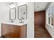 Elegant bathroom with double vanity, sleek fixtures, and modern design creates a spa-like experience for homeowners at 1956 Gober Se Ave, Smyrna, GA 30080
