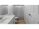 Simple bathroom with shower/tub combo and vanity at 23 Spring Folly Nw, Cartersville, GA 30121