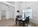 Formal dining room with hardwood floors and a charming table setting at 23 Spring Folly Nw, Cartersville, GA 30121