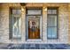 Brick exterior with French doors leading to the interior at 3633 Habersham Rd, Atlanta, GA 30305