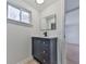 Updated bathroom with modern vanity and fixtures at 337 Theodore Cox Cir, Canton, GA 30114