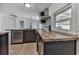 Modern kitchen with stainless steel appliances and butcher block countertops at 337 Theodore Cox Cir, Canton, GA 30114