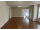 Large living area with hardwood floors and lots of natural light at 3763 Woodrose Ct, Snellville, GA 30039