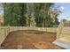 Large backyard with wooden fence and grassy area at 1732 Beecher Sw St, Atlanta, GA 30310