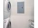 Stackable washer and dryer in a bright, clean laundry room at 325 E Paces Ferry Ne Rd # 2104, Atlanta, GA 30305