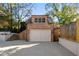 Detached brick garage with a white door at 2515 Habersham Nw Rd, Atlanta, GA 30305