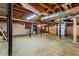 Spacious unfinished basement with high ceilings at 2519 Lauderdale Ne Dr, Atlanta, GA 30345