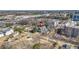 Aerial view highlighting home's location near a park and other buildings at 3378 Bachelor St, Atlanta, GA 30344