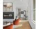 Open concept living area with hardwood floors and a view of the dining area at 3378 Bachelor St, Atlanta, GA 30344