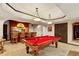 Basement game room with billiard table and wet bar at 5534 Asheforde Way, Marietta, GA 30068