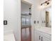 Bathroom with vanity and view into bedroom at 887 Commonwealth Se Ave, Atlanta, GA 30312