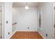Simple dining area with hardwood floors and a window at 887 Commonwealth Se Ave, Atlanta, GA 30312