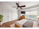 Main bedroom with hardwood floors and walk-in closet at 887 Commonwealth Se Ave, Atlanta, GA 30312