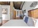 Comfortable bedroom showcasing a wooden bed frame and stylish decor at 3235 Roswell Ne Rd # 615, Atlanta, GA 30305