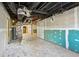 Unfinished basement area with HVAC and water heater at 1058 Hickory Rd, Canton, GA 30115