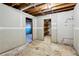 Unfinished basement offers potential for additional living space at 1058 Hickory Rd, Canton, GA 30115