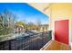 Private balcony overlooks community pool and surrounding area at 1195 Milton Se Ter # 2305, Atlanta, GA 30315