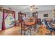 Formal dining room with hardwood floors and large table at 2767 Tony Dr, Lawrenceville, GA 30044