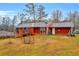 Back of house showing deck and additional yard space at 2767 Tony Dr, Lawrenceville, GA 30044