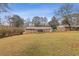 Spacious backyard with expansive lawn and mature trees at 1151 Mohican Trl, Stone Mountain, GA 30083