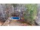 Overhead view of backyard featuring a fenced in pool ready for hot summer days at 1620 Cedar Hl, Douglasville, GA 30134