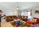 Spacious living room featuring vaulted ceilings, neutral walls, and a large area rug at 1620 Cedar Hl, Douglasville, GA 30134