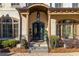 Impressive entryway with double doors and classic columns at 1696 Windsor Ne Pkwy, Atlanta, GA 30319