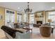 Bright living room with fireplace and ample natural light at 1696 Windsor Ne Pkwy, Atlanta, GA 30319