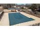 Community pool with cover, ready for swimming season at 1495 Gabriel Dr, Lawrenceville, GA 30043