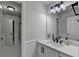 Bathroom with a modern vanity, mirror, and fixtures at 5915 Masters Club Dr, Suwanee, GA 30024