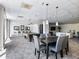 Entertainment space with a pool table, dining area, bar and lounge, ideal for gatherings and relaxation at 2479 Peachtree Ne Rd # 407, Atlanta, GA 30305