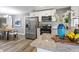 Updated kitchen featuring stainless steel appliances and granite countertops at 2745 Fairlane Se Dr, Atlanta, GA 30354