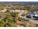 Aerial view showing home location near schools and places of worship at 6531 Temple St, Lithia Springs, GA 30122