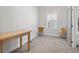 Cozy home office featuring a wood desk and two chairs at 719 Courtenay Ne Dr, Atlanta, GA 30306