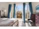 Bedroom with balcony access and plenty of natural light at 384 Ralph Mcgill Ne Blvd # 404, Atlanta, GA 30312