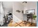 Home office with Peloton bike and standing desk at 384 Ralph Mcgill Ne Blvd # 404, Atlanta, GA 30312