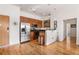 Modern kitchen featuring stainless steel appliances and wood cabinets at 384 Ralph Mcgill Ne Blvd # 404, Atlanta, GA 30312