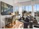 Living area featuring a home office space and Peloton bike at 384 Ralph Mcgill Ne Blvd # 404, Atlanta, GA 30312
