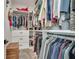 Spacious walk-in closet with custom shelving and drawers at 1072 Brookglynn Trce, Decatur, GA 30032