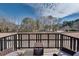 Private deck with wooded views and patio furniture at 1072 Brookglynn Trce, Decatur, GA 30032