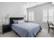 Bedroom with natural light, desk, neutral walls and carpet at 396 Silverbell Way, Marietta, GA 30060
