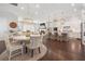Bright, spacious kitchen featuring a large island, pendant lighting, and stainless steel appliances at 396 Silverbell Way, Marietta, GA 30060