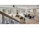 Open concept living and kitchen with hardwood floors at 1679 Eastside Parc St, Atlanta, GA 30316
