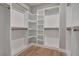 Spacious walk-in closet with ample shelving and hanging space at 1679 Eastside Parc St, Atlanta, GA 30316