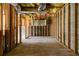 Unfinished basement with exposed framing and insulation at 166 Greentree Trl, Temple, GA 30179