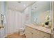 Simple bathroom with shower/tub combo and vanity at 3636 Habersham Nw Rd # 1108, Atlanta, GA 30305