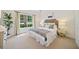 Charming bedroom with a rustic headboard and window seat at 3636 Habersham Nw Rd # 1108, Atlanta, GA 30305