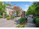 Gated entrance to the community with brick pillars at 3636 Habersham Nw Rd # 1108, Atlanta, GA 30305