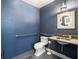 Modern bathroom with updated fixtures and sleek design at 9057 Selborne Ln, Chattahoochee Hills, GA 30268